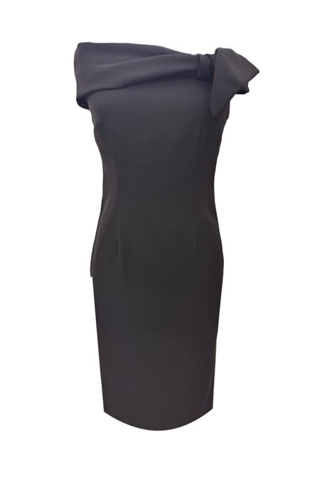 Abito a tubino scollo a barca MISS MAX | Abiti | E6252ABNERO